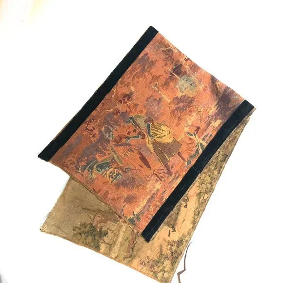 Vtg Pastoral Courtship Tapestry - France